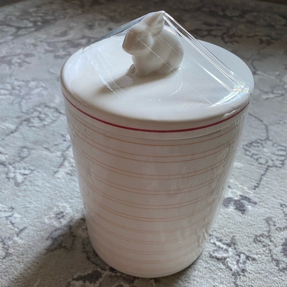 Threshold Large ceramic Candy Canister bunny topper - Picture 7 of 7